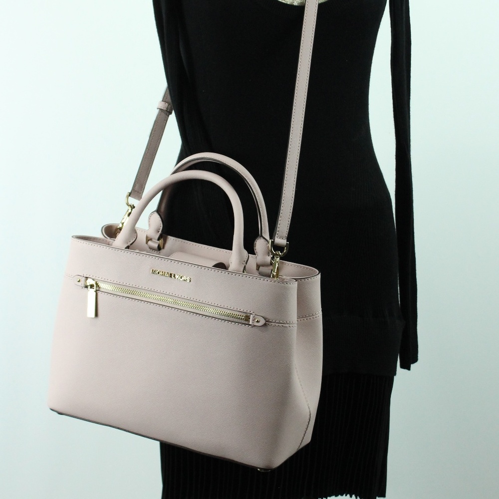 MICHAEL KORS HAILEE Medium Satchel leather NEW